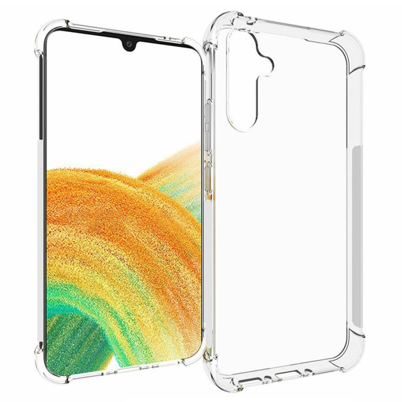 Coque Samsung Galaxy A34 5G Transparente Coins Renforcés