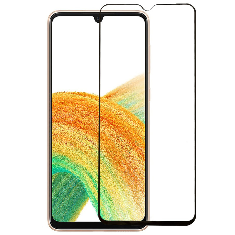 Protection en verre trempé Contours Noirs pour Samsung Galaxy A34 5G - Ma  Coque