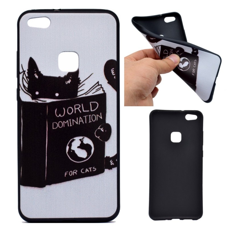 coque chat huawei p10