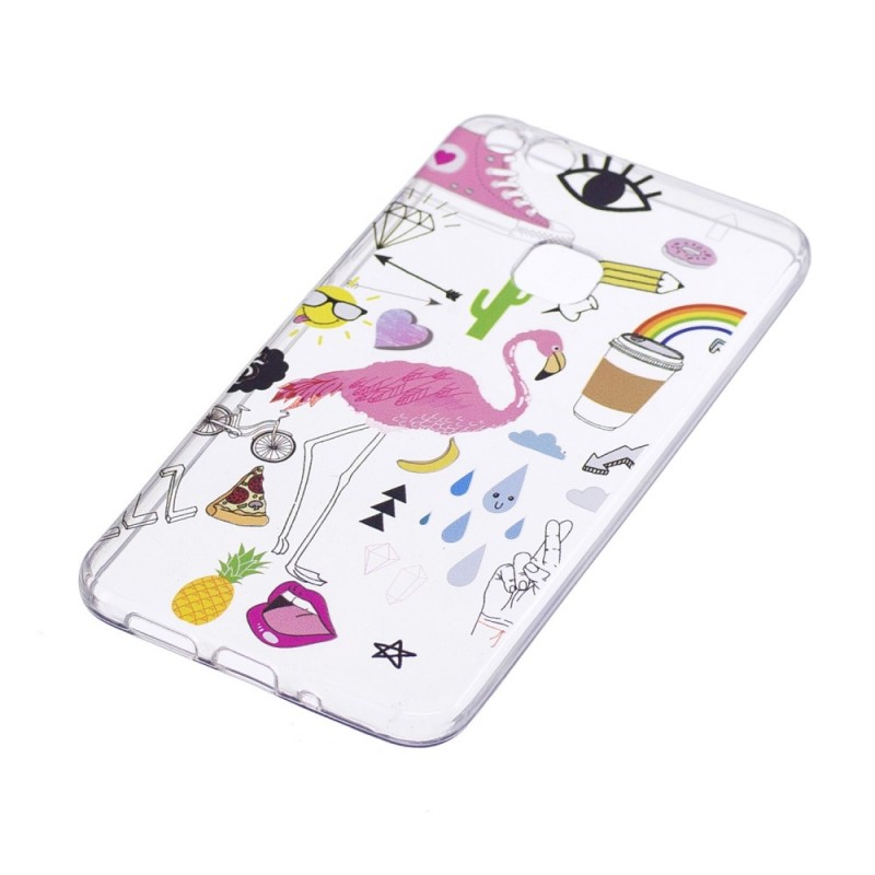 coque huawei p10 lite flamant rose coque huawei p10 lite flamant rose