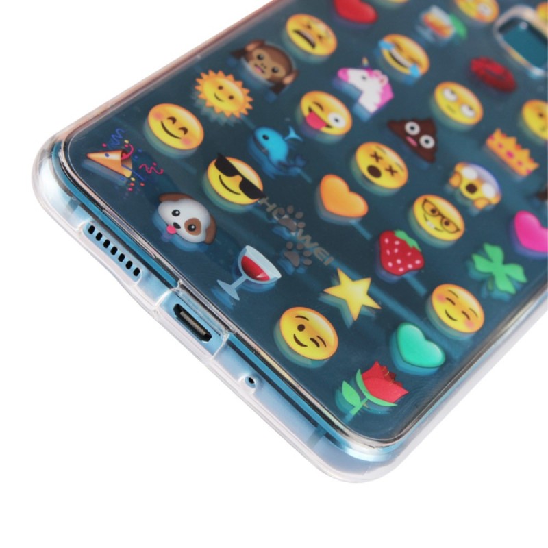 coque huawei p10 lite emoji