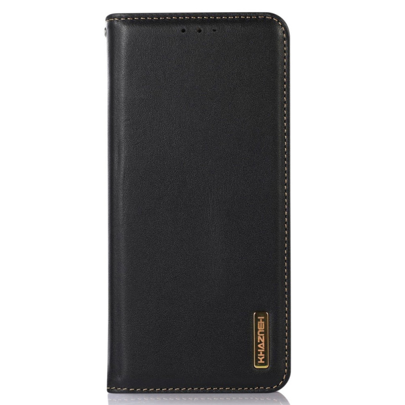 Flip Cover Xiaomi 13 Lite RFID Cuir Véritable KHAZNEH