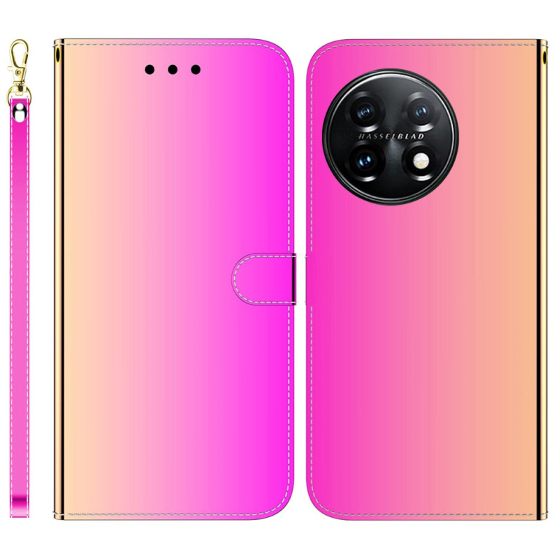 Housse OnePlus 11 5G Miroir et Lanière