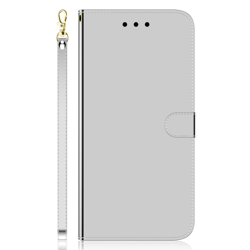 Housse Xiaomi 13 Pro Simili Cuir Miroir avec Lanière