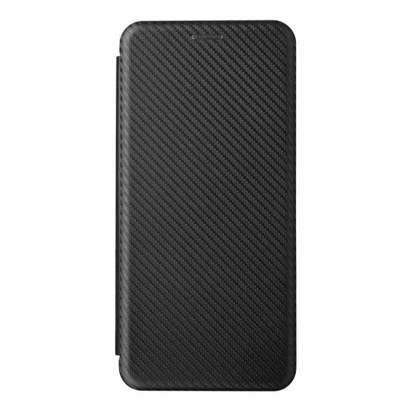 Flip Cover Vivo Y35 / Y22s Fibre Carbone