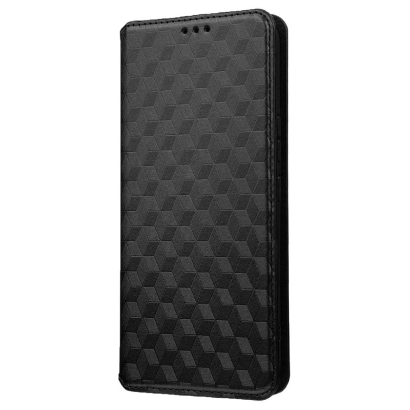 Flip Cover Vivo Y35 / Y22s Texture 3D