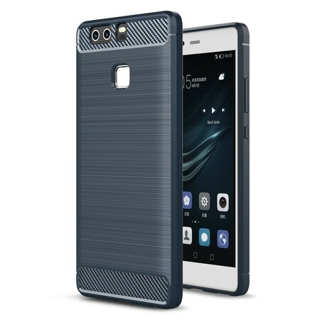 Coque Huawei P9 Fibre Carbone Brossée