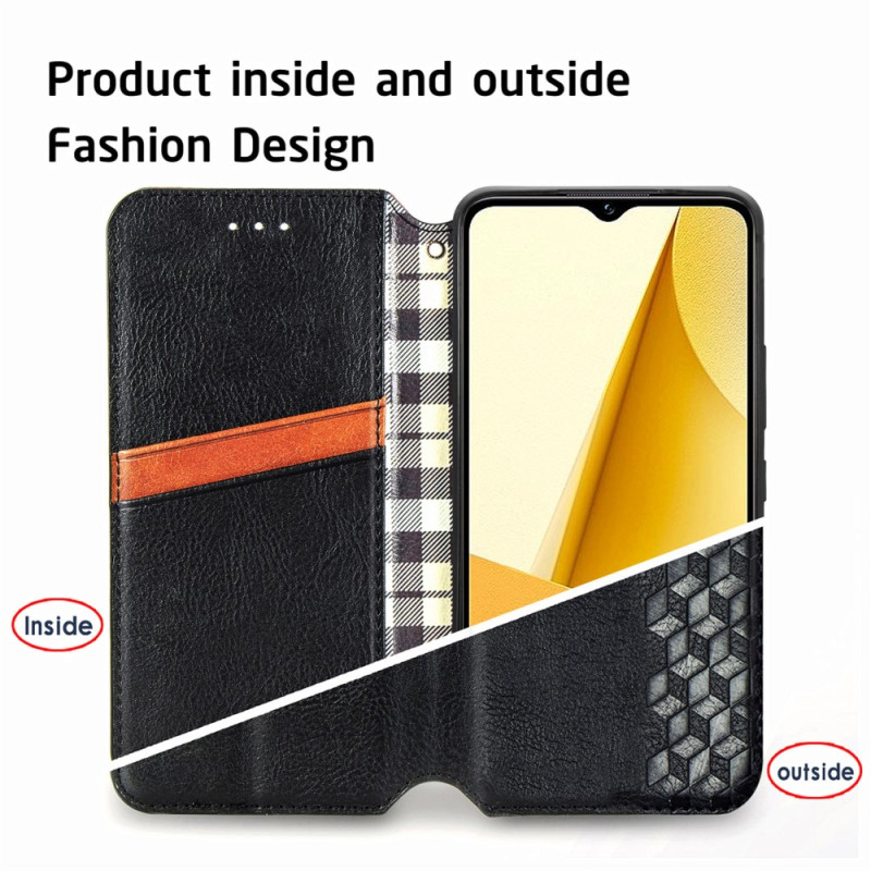 Flip Cover Vivo Y16 Motif 3D Ma Coque