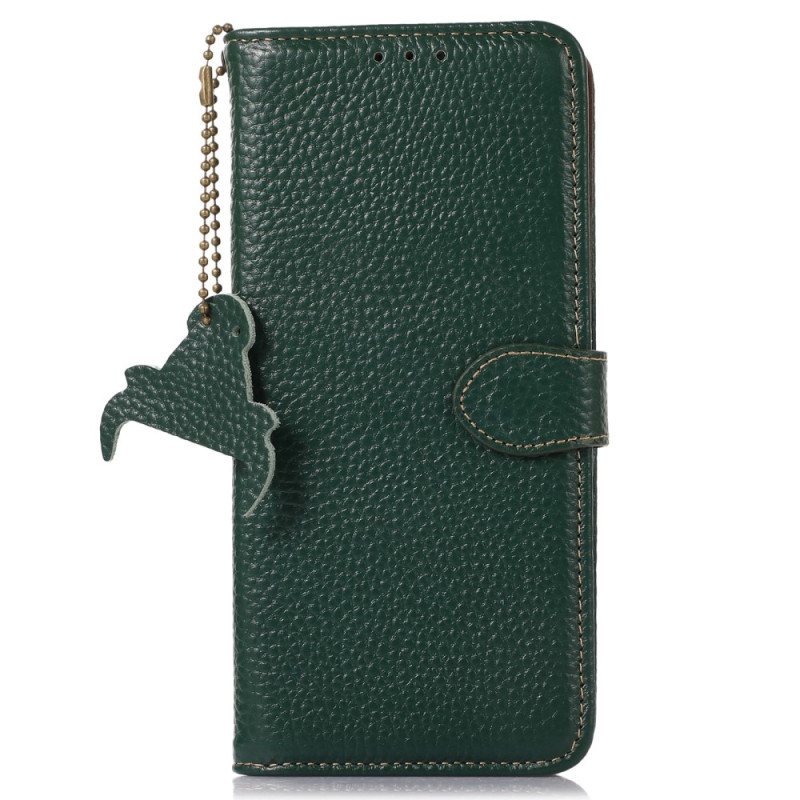 Housse Honor Magic 5 Lite Cuir Véritable Protection RFID