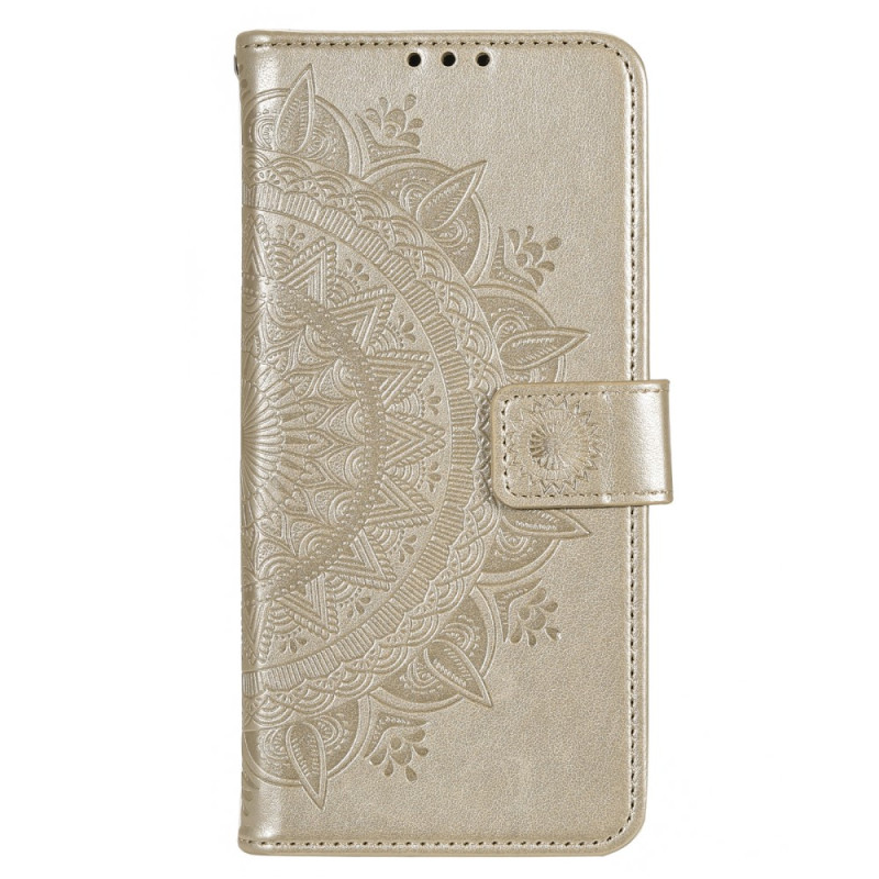 Housse Moto G73 5G Mandala Soleil