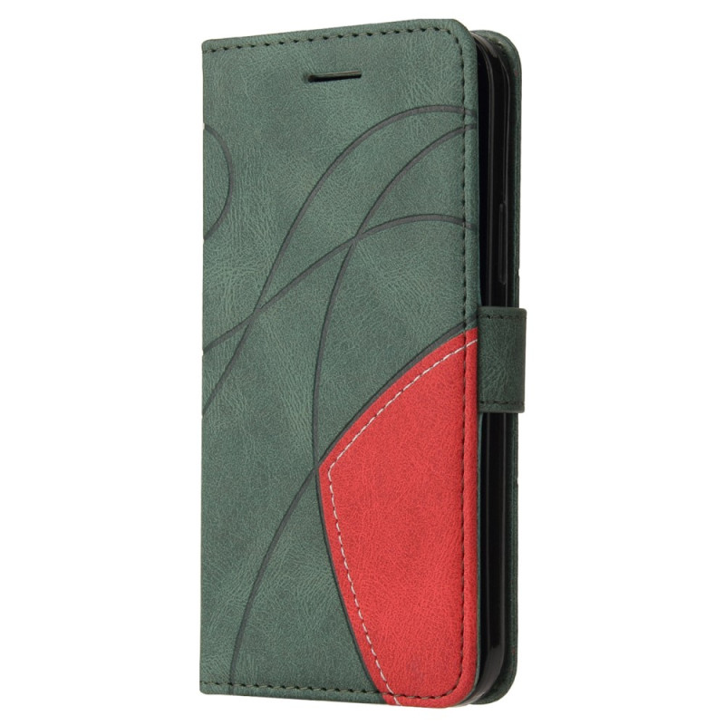 Housse Moto G73 5G Bicolore à Lanière