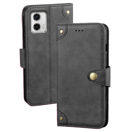 Housse Moto G73 5G Bouton...