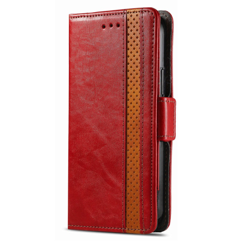 Housse Motorola Edge 30 Ultra Bicolore Double Fermoir