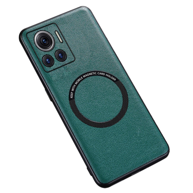Coque Motorola Edge 30 Ultra 5G Simili Cuir Compatible Magsafe