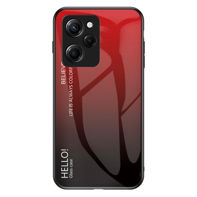 Coque Poco X5 Pro 5G Verre Trempé Hello - Ma Coque