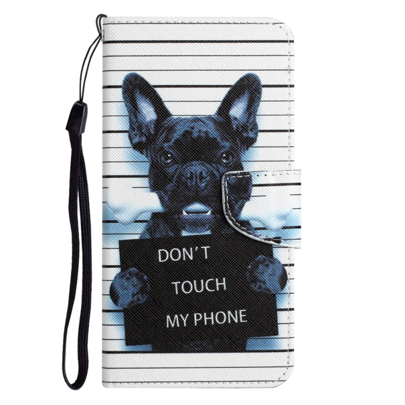 Housse Xiaomi Redmi Note 12 Pro/Poco X5 Pro 5G Chien Don't Touch