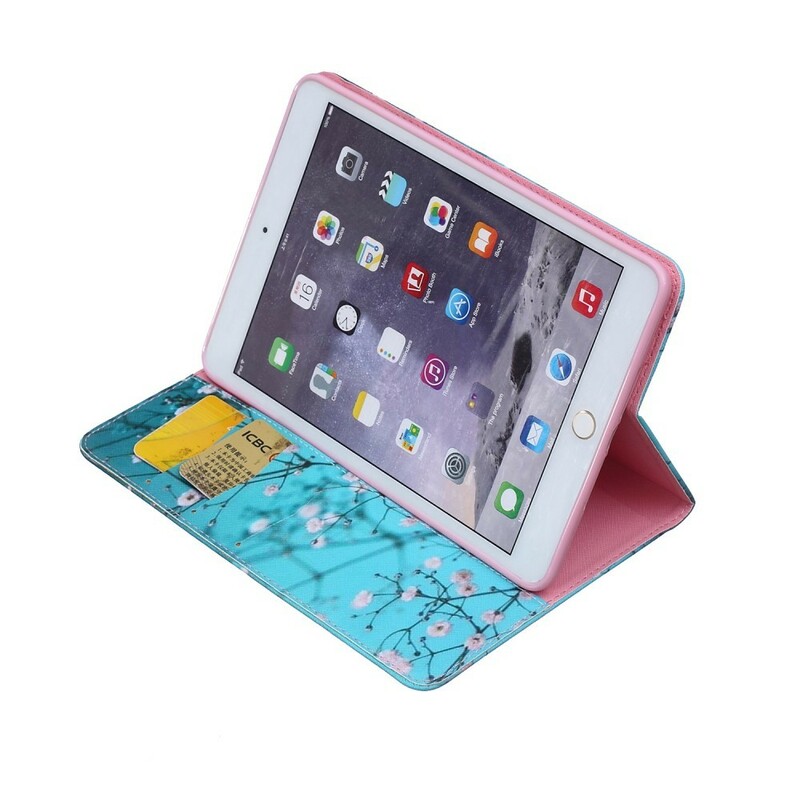 Housse iPad Mini 3 / 2 / 1 Arbre Fleuri Housse iPad Mini 3 / 2 / 1 Arbre Fleuri