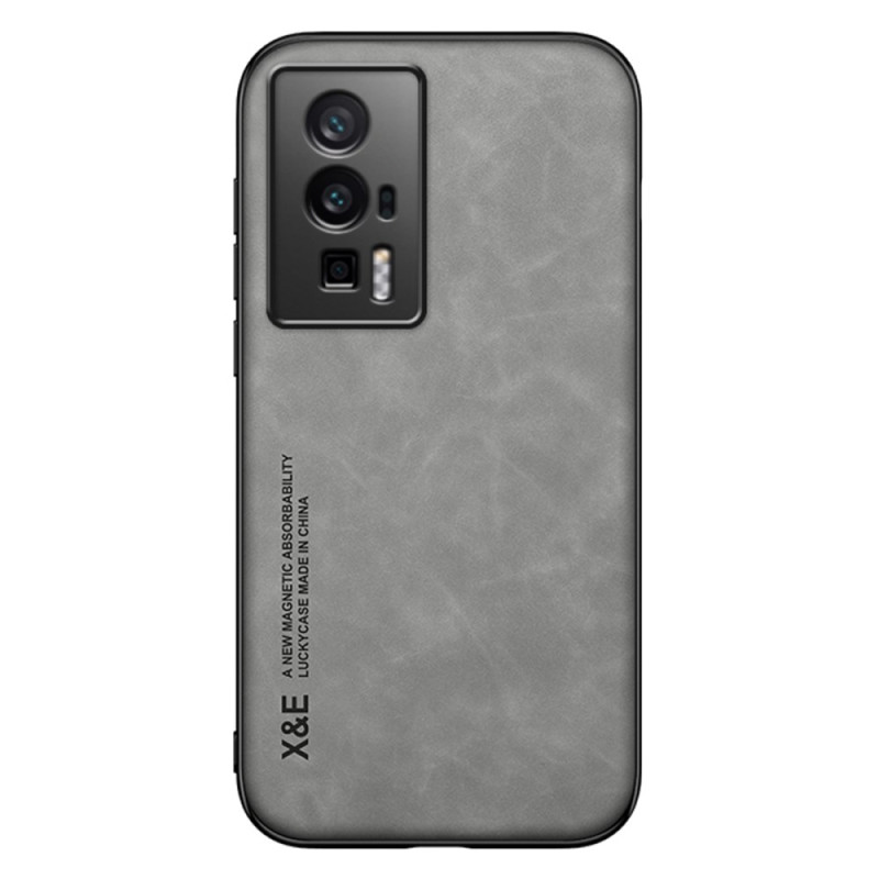 Coque Poco F5 Pro Cuir Effet Cuir X&E