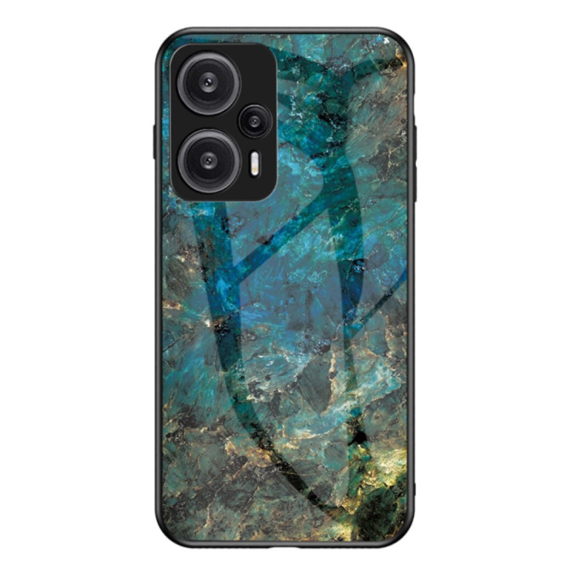 Coque Poco F5 Verre Trempé Marble