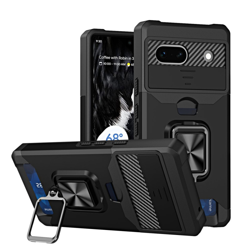 Coque Google Pixel 7A Multi-Fonctionnelle Protège-Lentilles