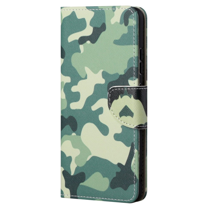 Housse Google Pixel 7A Camouflage avec Lanière