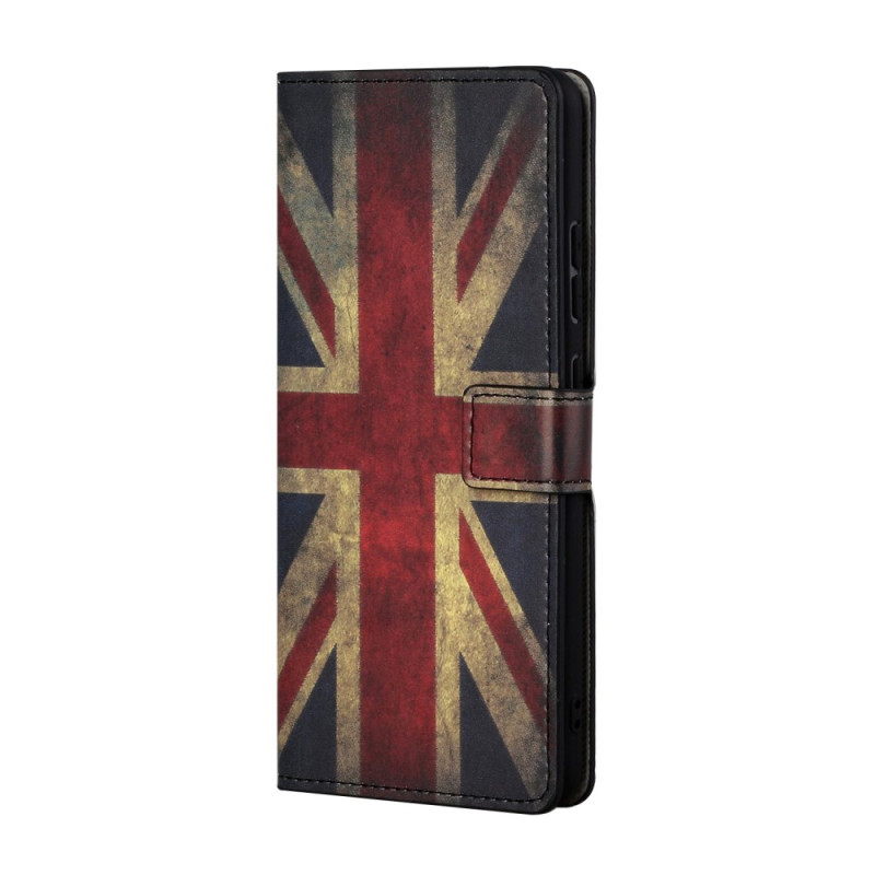 Housse Google Pixel 7A Drapeau Anglais Vintage