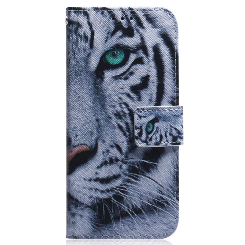 Housse Xiaomi Redmi 12C Tigre Blanc