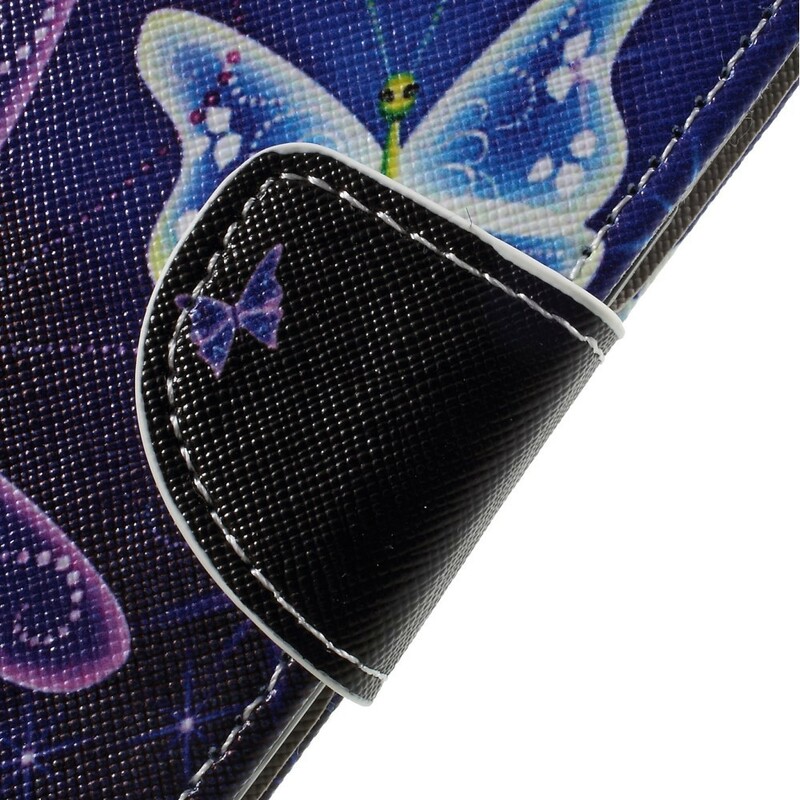 Housse Samsung Galaxy A8 2018 Butterflies