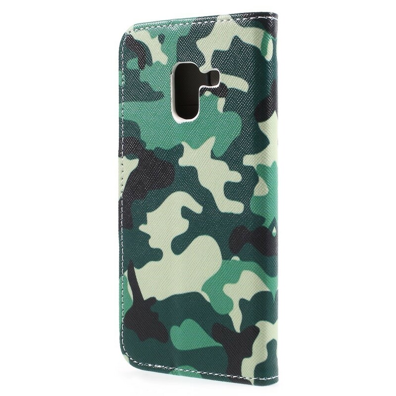 Housse Samsung Galaxy A8 2018 Camouflage Militaire Housse Samsung Galaxy A8 2018 Camouflage Militaire
