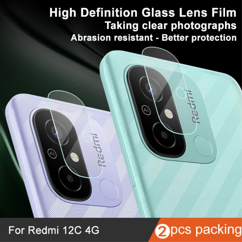 Pour Xiaomi Redmi 13C Protecteur D'écran En Verre Trempé + Protecteur De  Lentille De Caméra