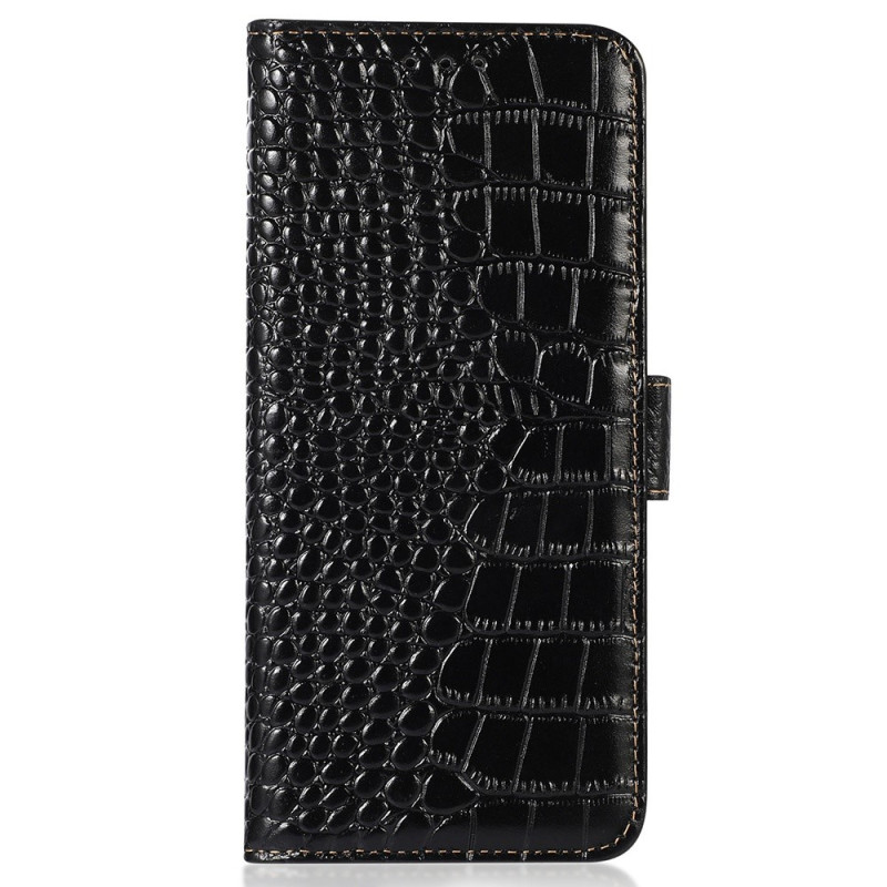 Housse Sony Xperia 10 V Style Crocodile RFID