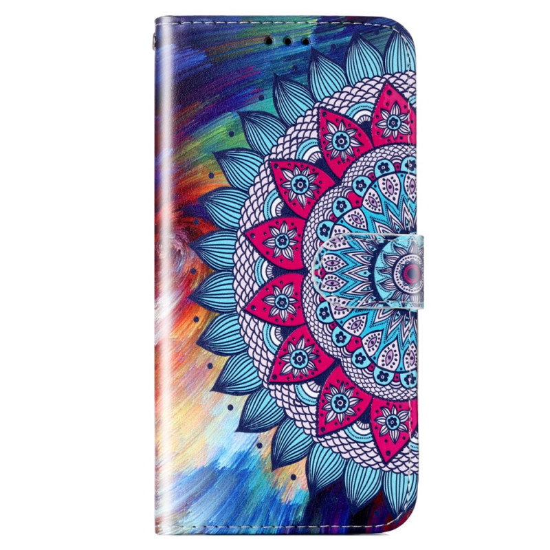 Housse Sony Xperia 10 V Mandala Coloré à Lanière