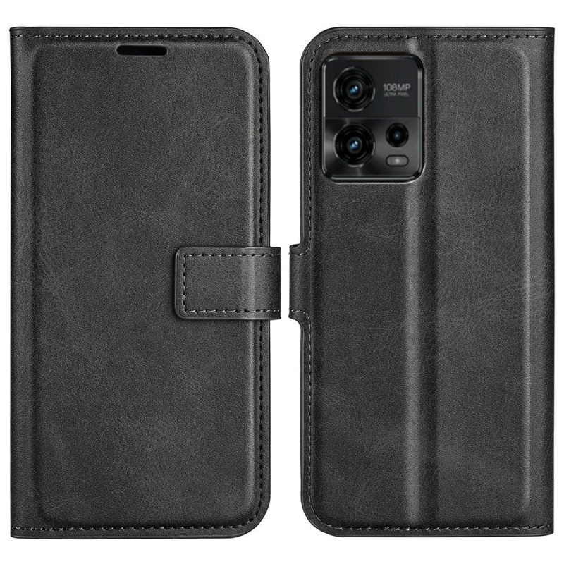 Housse Moto G72 Effet Cuir Slim Extrême