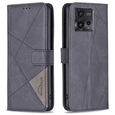 Housse Moto G72 Triangles...