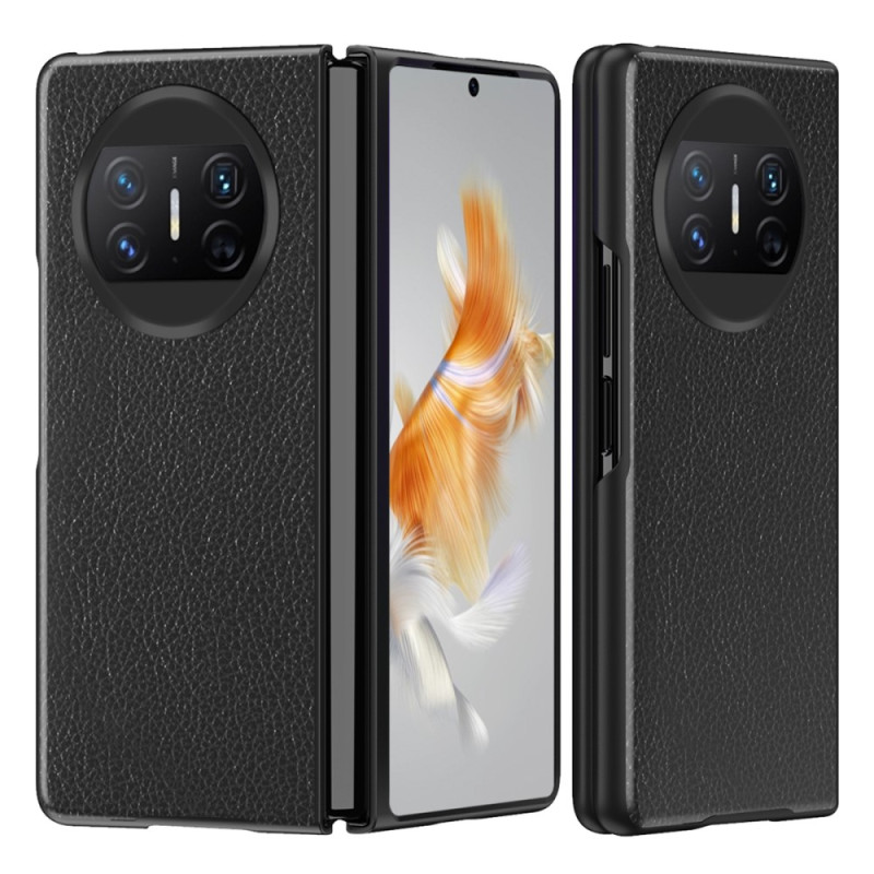 Coque Huawei Mate X3 Style Cuir Litchi