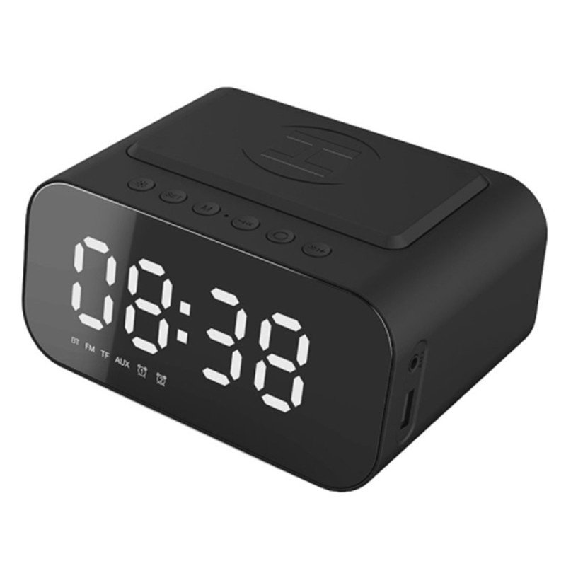 Enceinte Réveil et Chargeur Sans-Fil