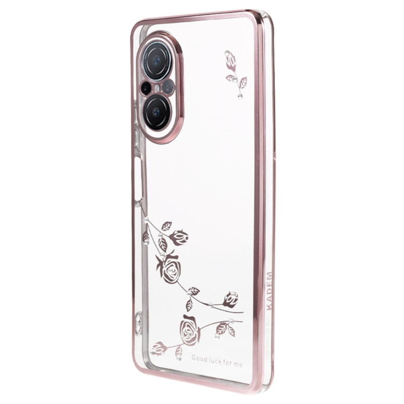 Coque Huawei Nova 9 SE Transparente Fleurs
