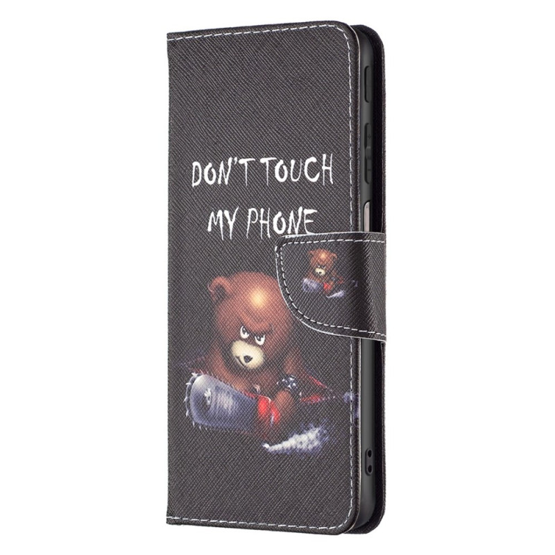 Housse Moto E32 Ours Dangereux
