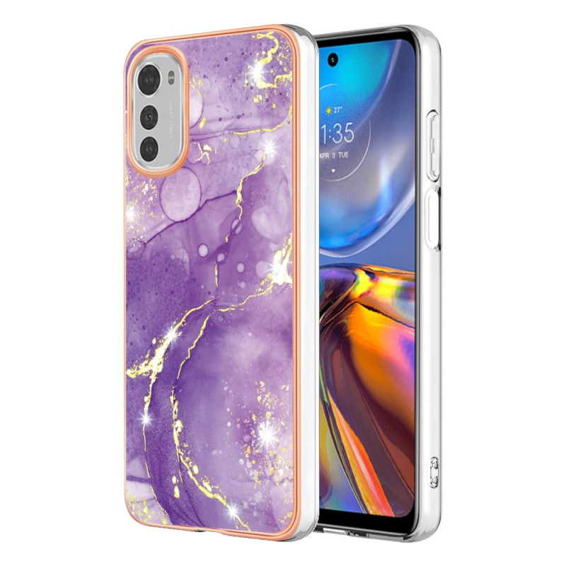 Coque Moto E32 / E32s Marbre Coloré