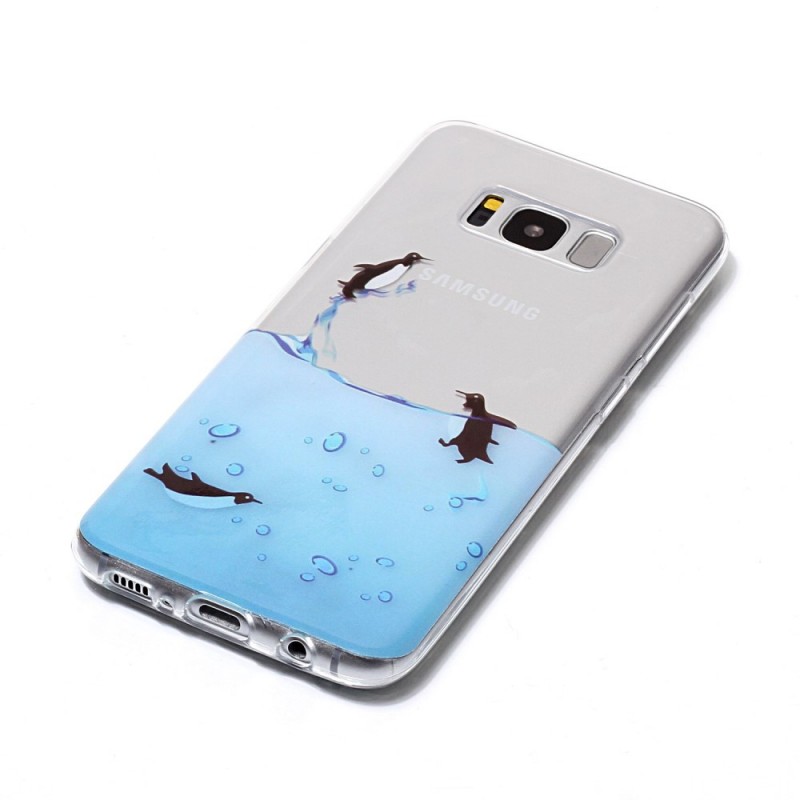 coque pour samsung s8 peingouin