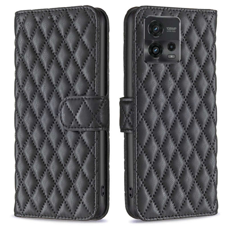 Housse Moto G72 Matelassée BINFEN COLOR