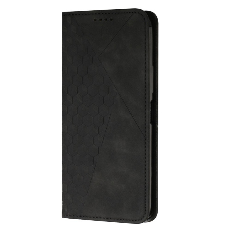 Flip Cover Moto E32 / E32s Style Cuir Motif Discret