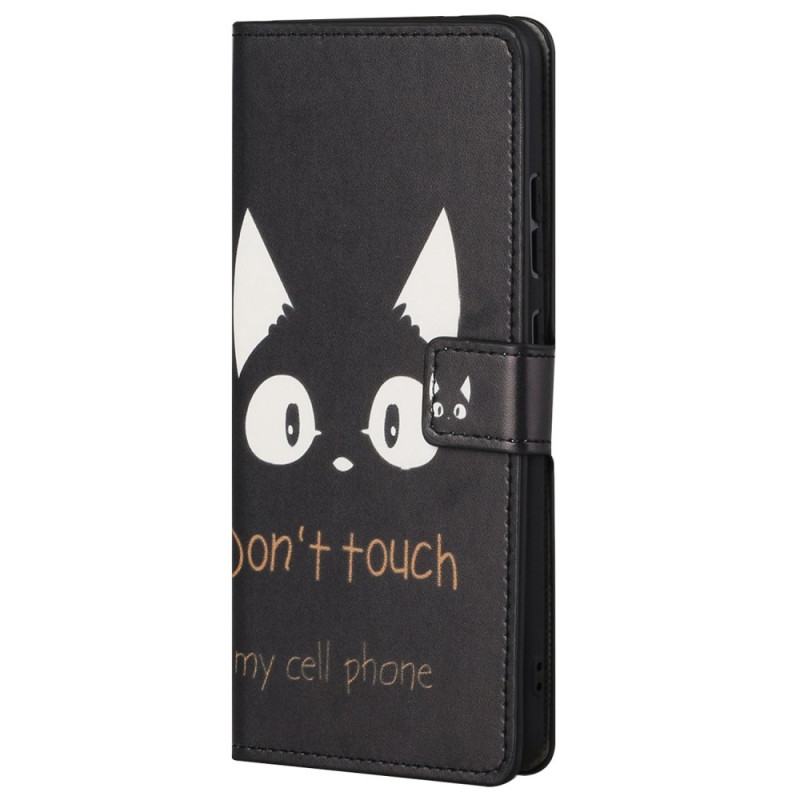 Housse Moto G82 5G / G52 Don't Touch my Cell Phone