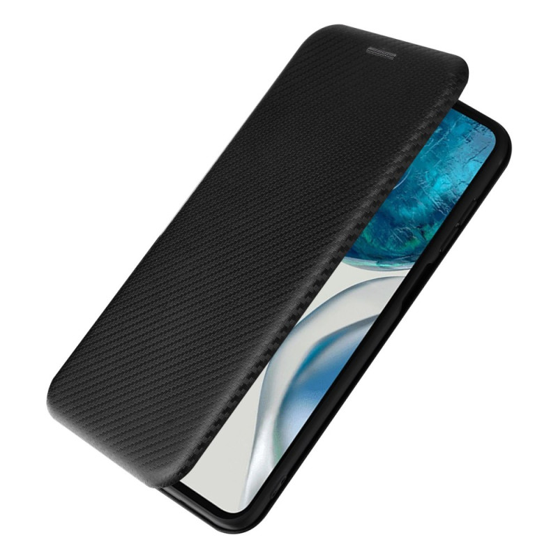 Flip Cover Moto G82 5G / G52 Fibre Carbone Colorée Ma Coque