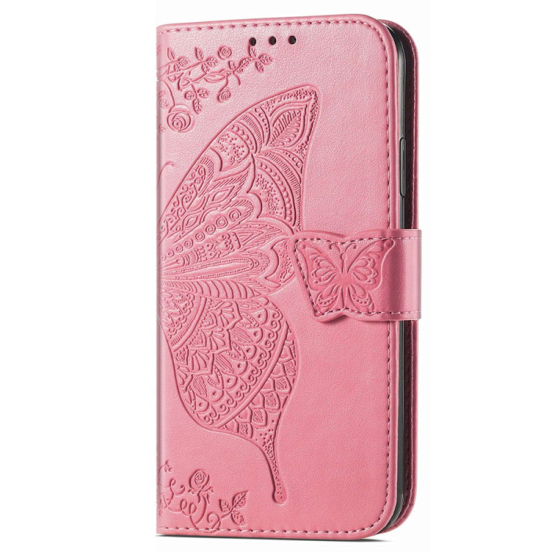 Housse Moto G82 5G / G52 Papillon Baroque