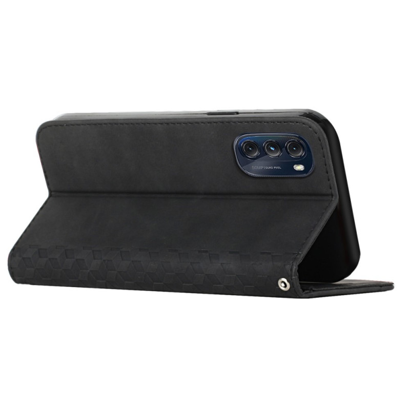 Flip Cover Moto G82 5G / G52 Motif Cubique Ma Coque