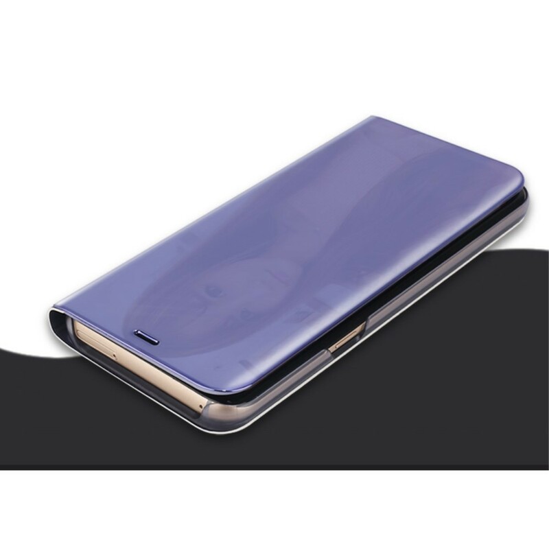 View Cover Samsung Galaxy S8 Plus Miroir et Effet Cuir