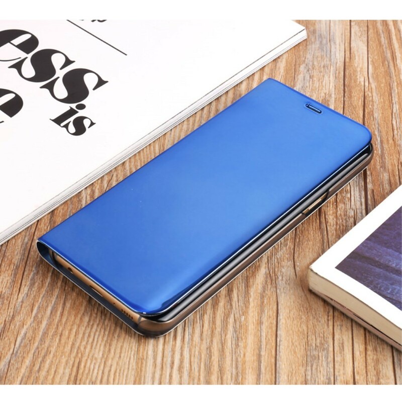 View Cover Samsung Galaxy S8 Plus Miroir et Effet Cuir