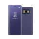 View Cover Samsung Galaxy S8 Plus Miroir et Effet Cuir View Cover Samsung Galaxy S8 Plus Miroir et Effet Cuir