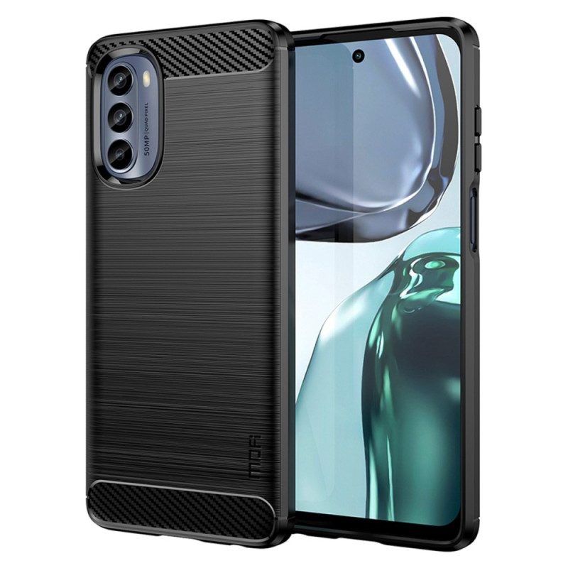 Coque Moto G62 5G Fibre Carbone Brossée MOFI